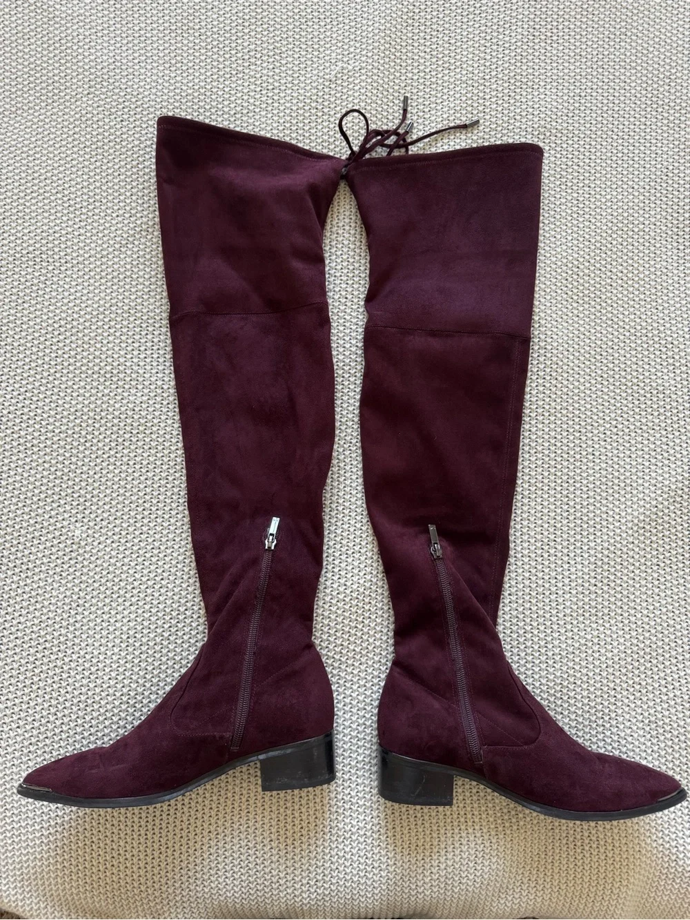 Marc Fisher LTD Womens Yuna Over The Knee Boots (7.5h
